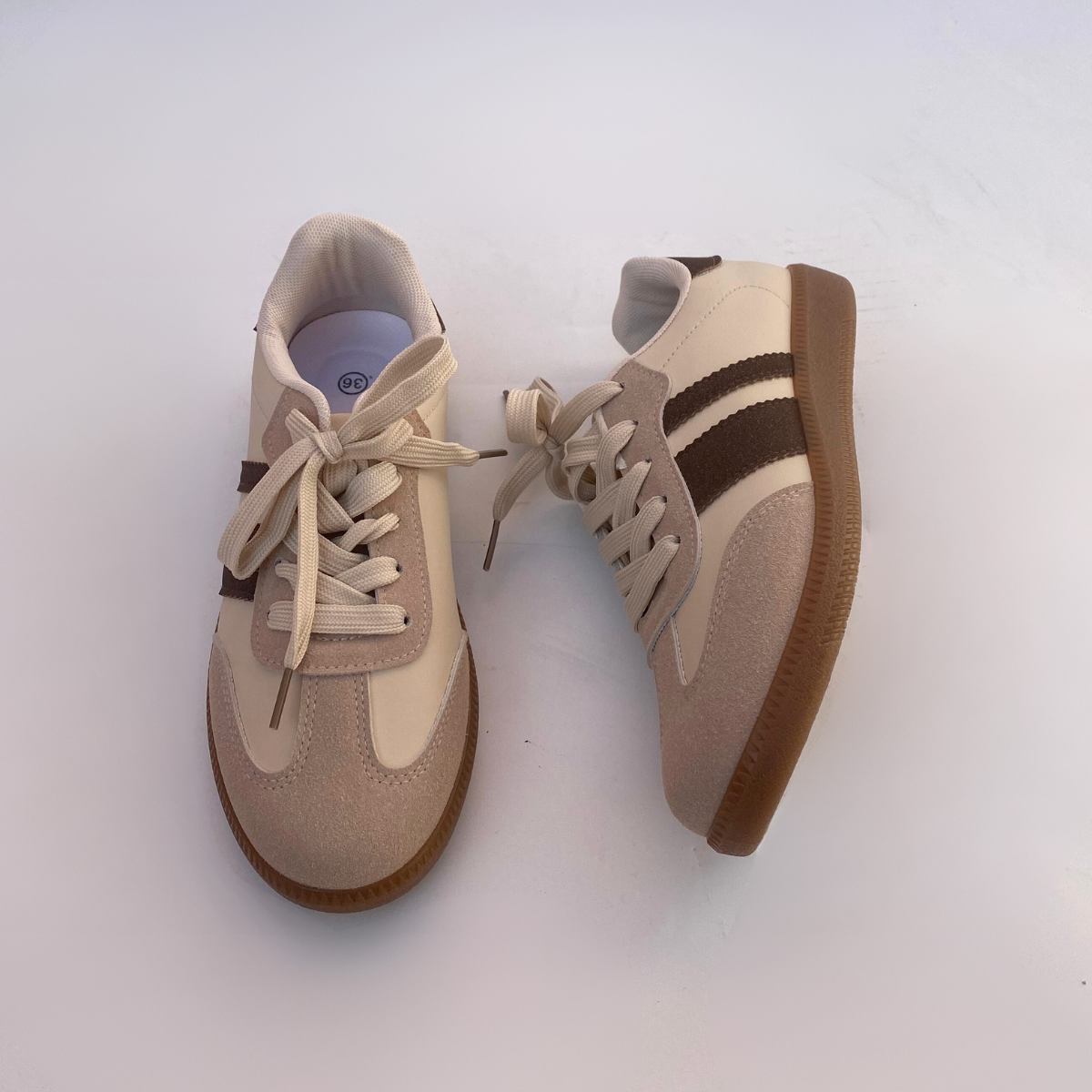 Baskets plates - marron