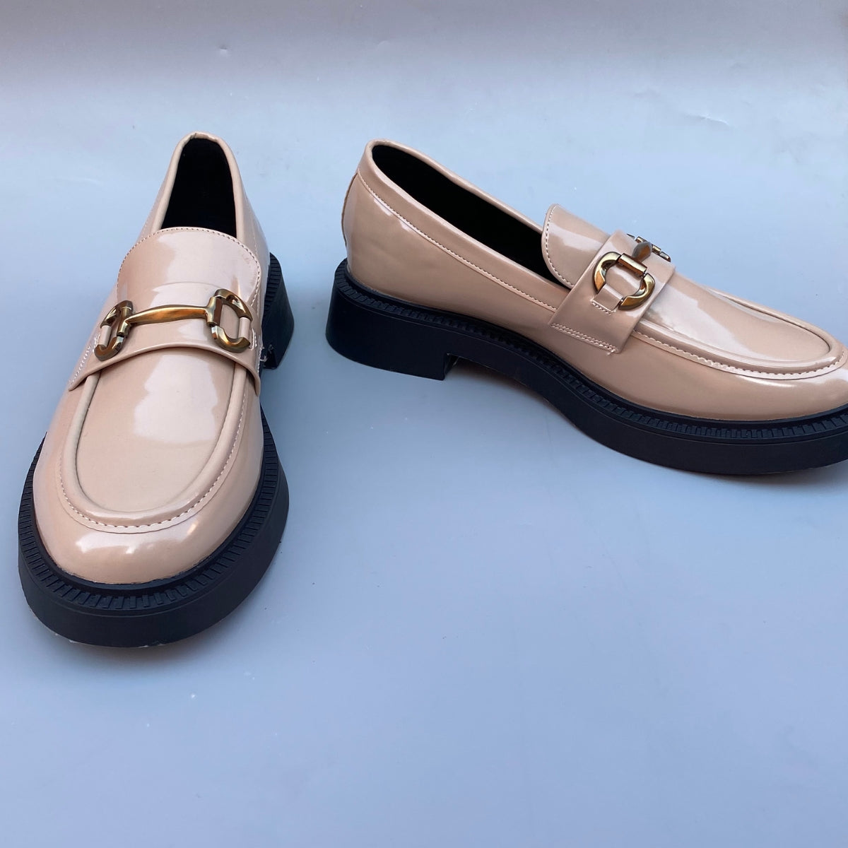 Loafers chaussures femme Maroc  tendance hiver Noir comfortable