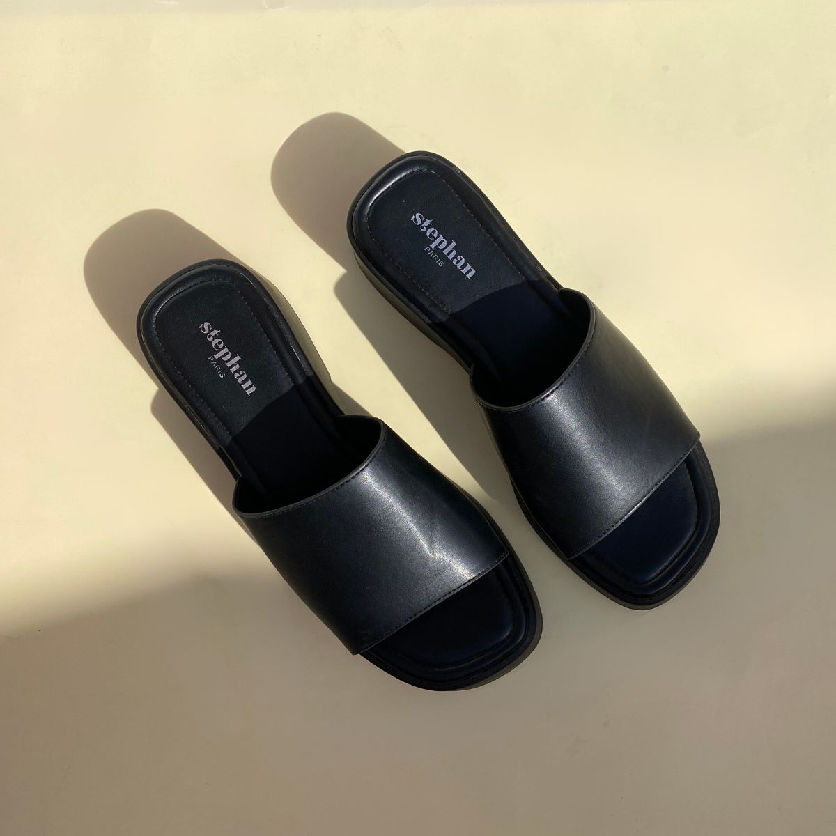 Sandales plateforme - Noir