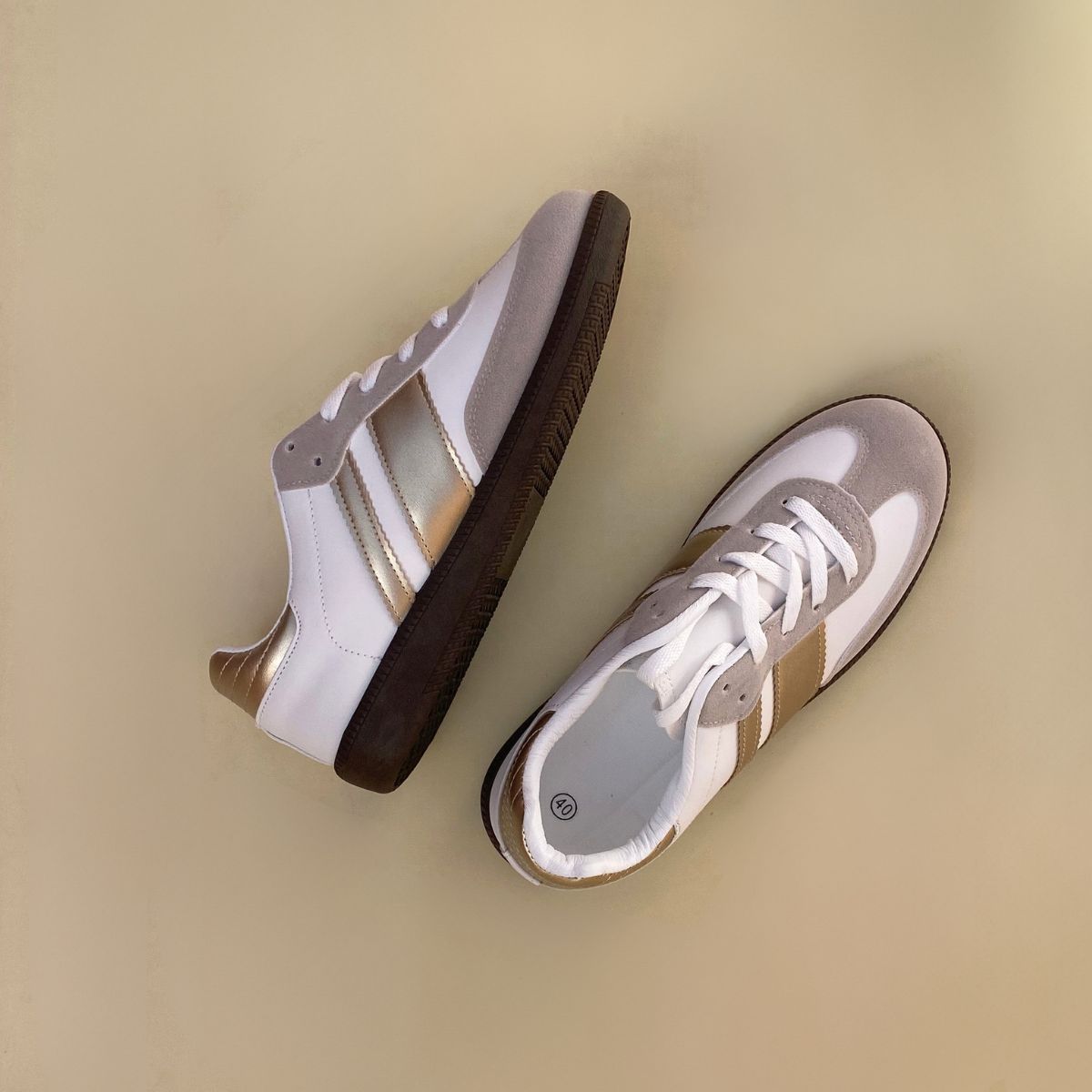 Baskets plates -Doré