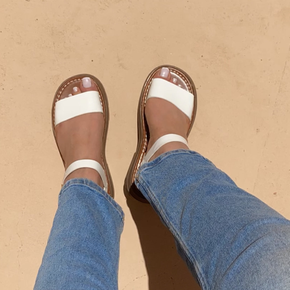 Sandales modèle Baleina