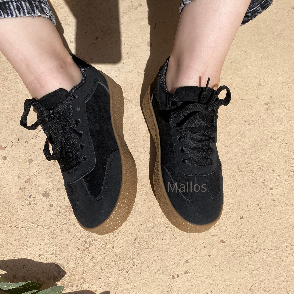 Basket noir ; basket pour femme ; basket chique ; basket confortable