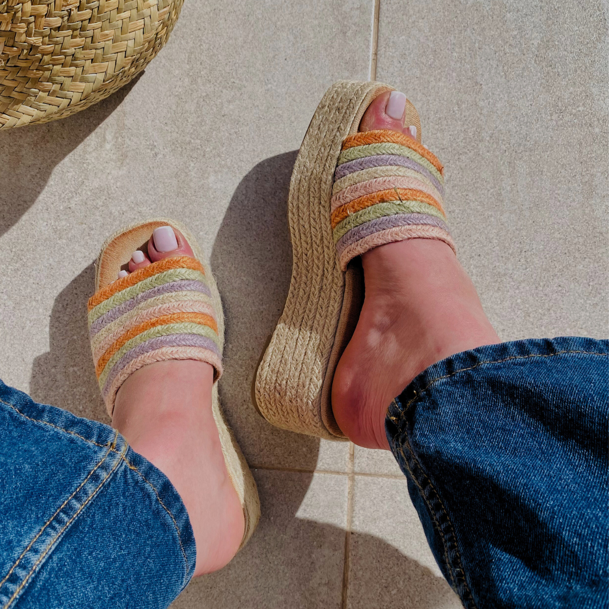 Sandales plates et Mules