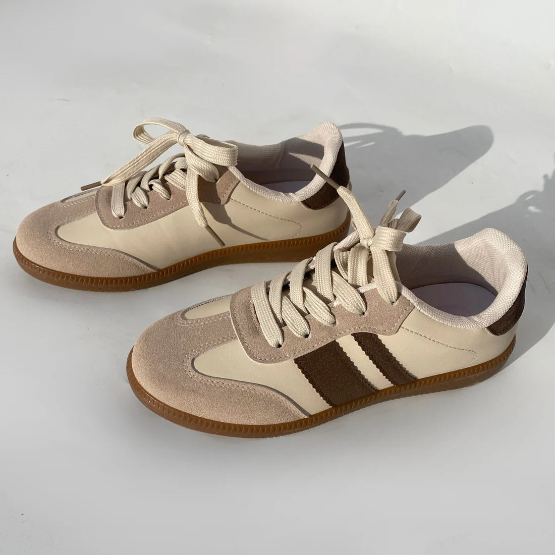 Baskets plates - marron