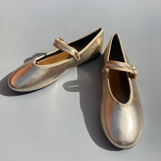 Ballerines  gold