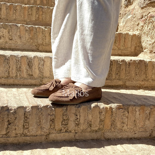Mocassins à Franges - Brown