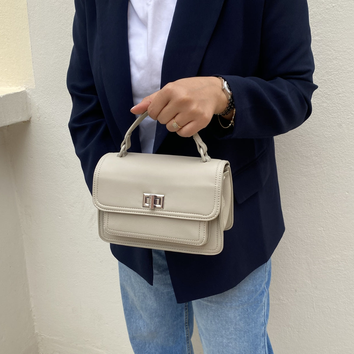 Sac grenoble  - Beige