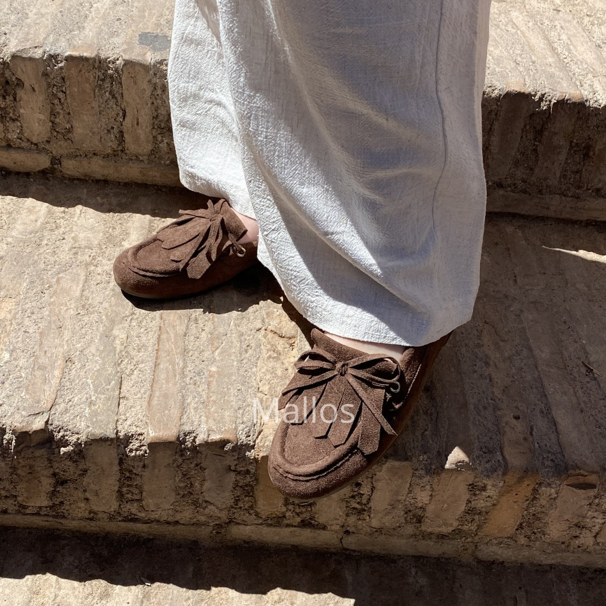Mocassins à Franges - Brown