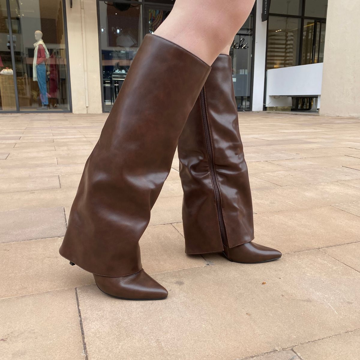 bottes à talons femmes, bottes maroc, Mallos; achat en ligne livraison 