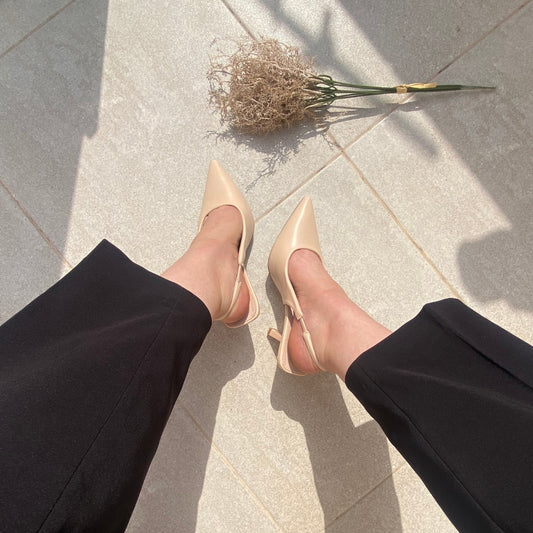 Escarpin Beige