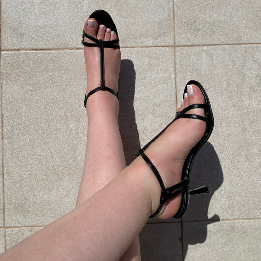sandale talon . sandale a talon . sandale  noir . sandale maroc . chaussure maroc . chaussure femme 